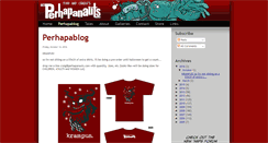 Desktop Screenshot of blog.perhapanauts.com